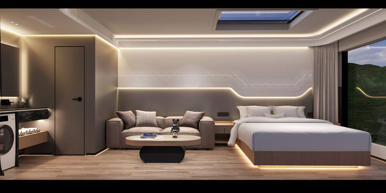 Park Nature Hillside 世外桃源 | 太空星艦露營車·蓮麻坑豪華營地 【Moon Horizon H5】蜂窩太空艙 < 2-4人 > 5