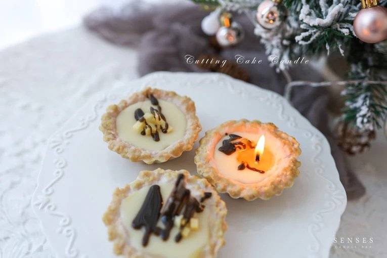 Senses Candle Studio Cutting Cake 蠟燭證書課程 3