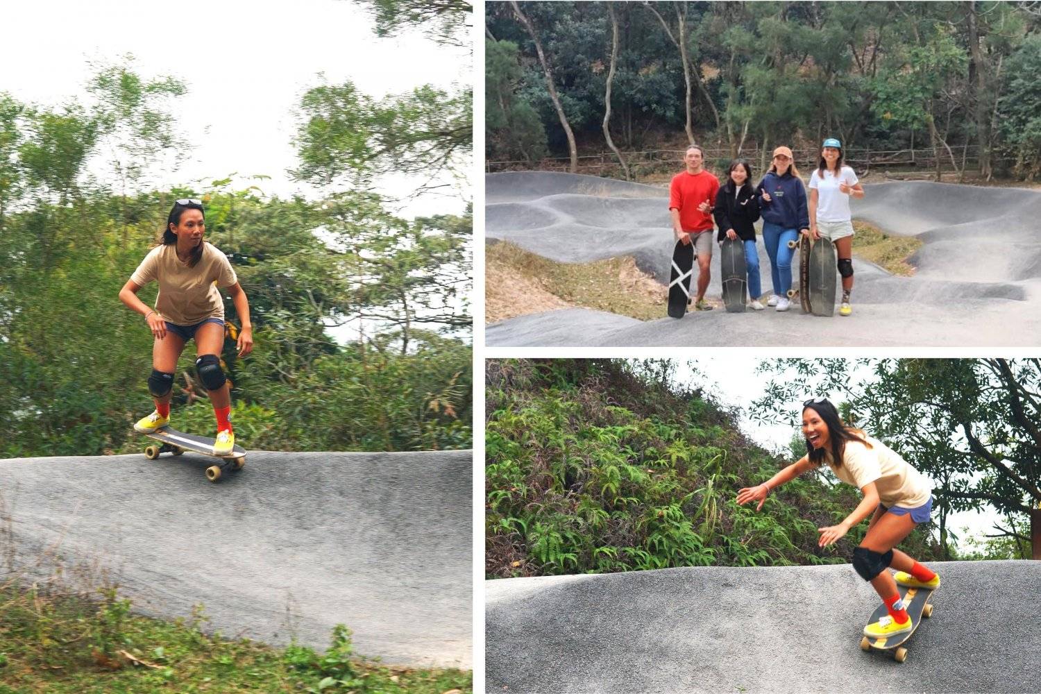 香港衝浪課堂 【梅窩】衝浪滑板Surfskate Pump Track 入門體驗 1