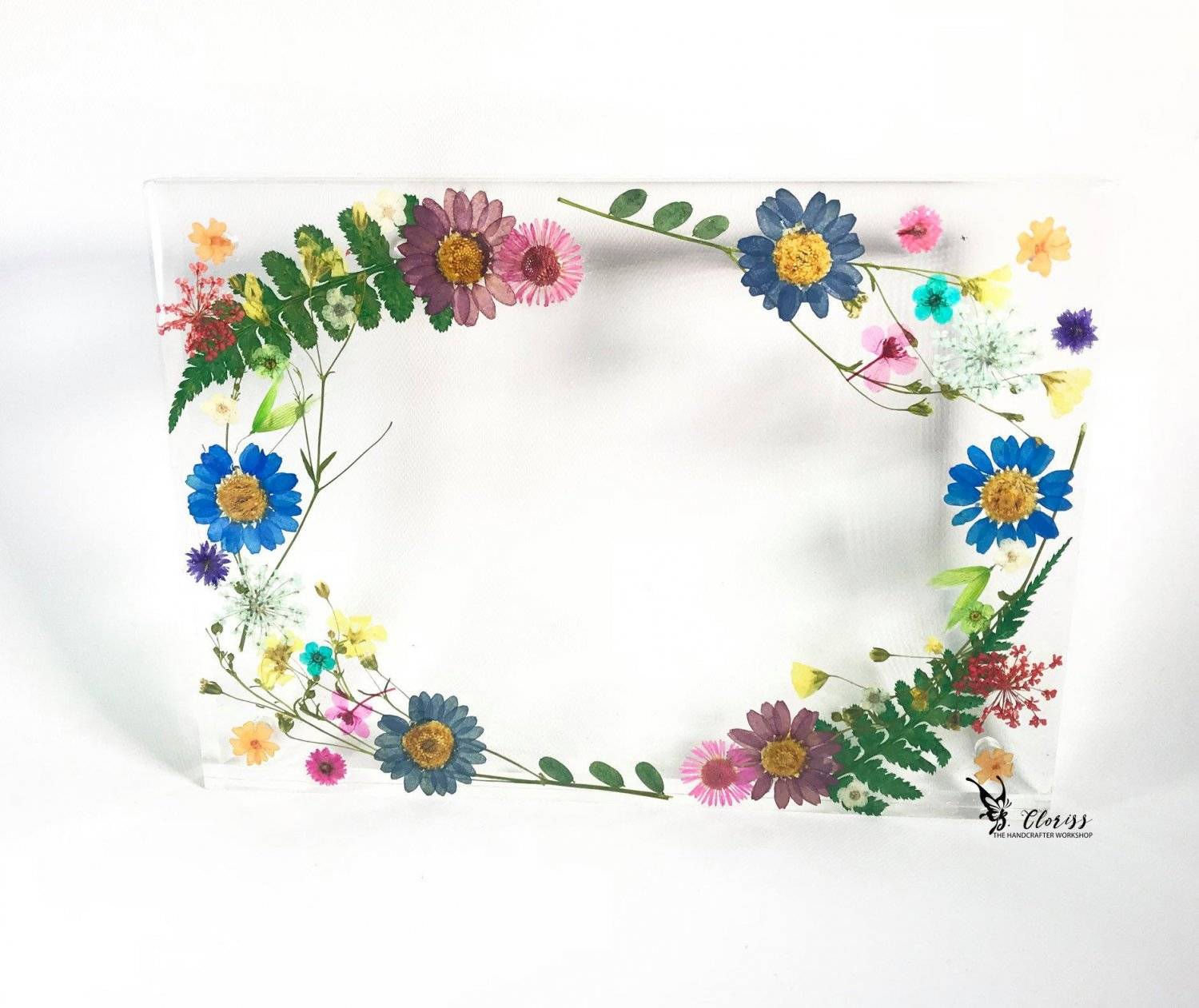 The Handcrafter Workshop 金屬工藝、皮革、押花工作坊、保鮮花 押花手作坊- 相架 Class C 4