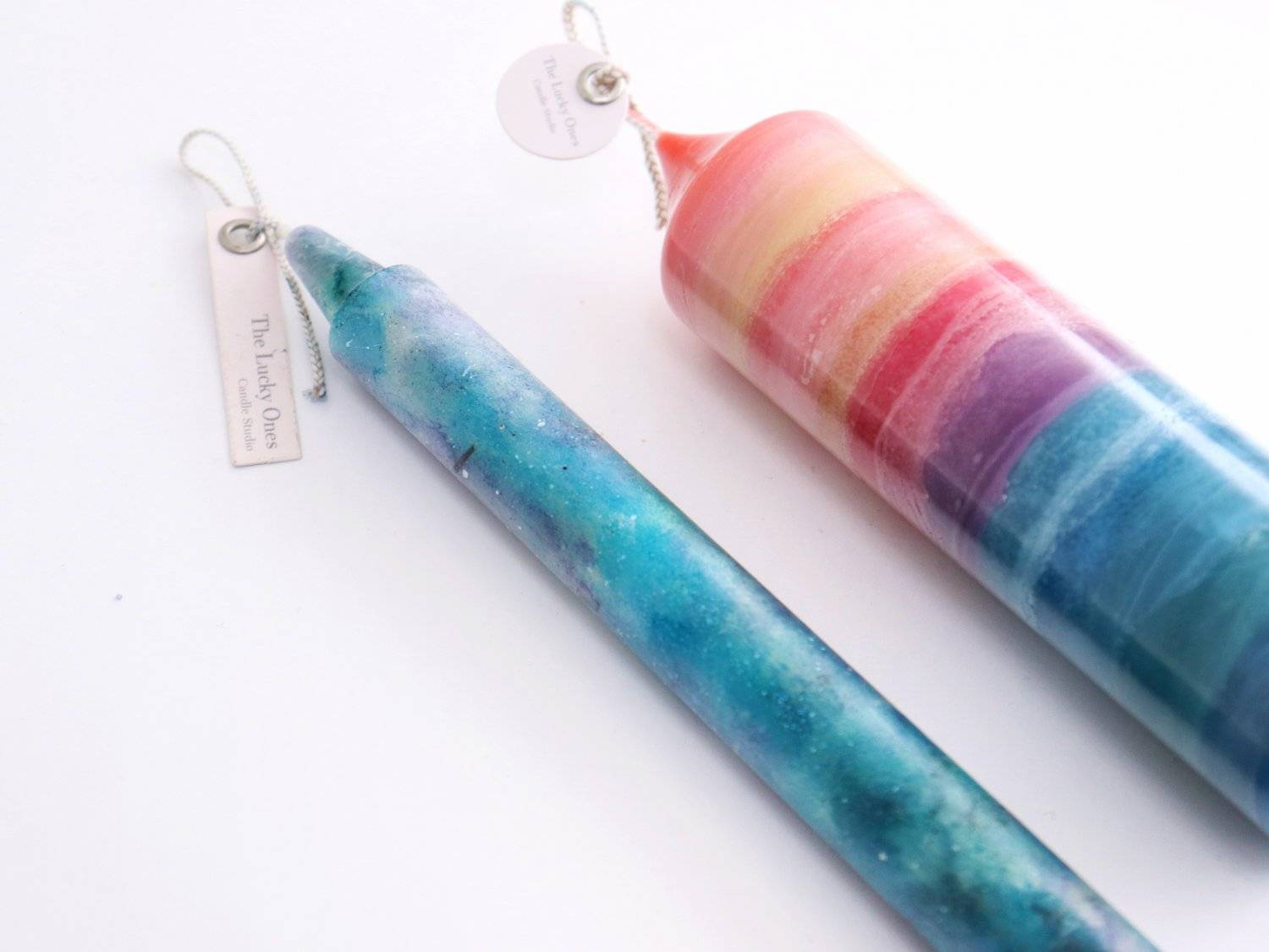 The Lucky Ones Candle Studio 蠟燭證書班及工作坊 【幸福感必備】漸層渲染繪畫風手工蠟燭工作坊 1