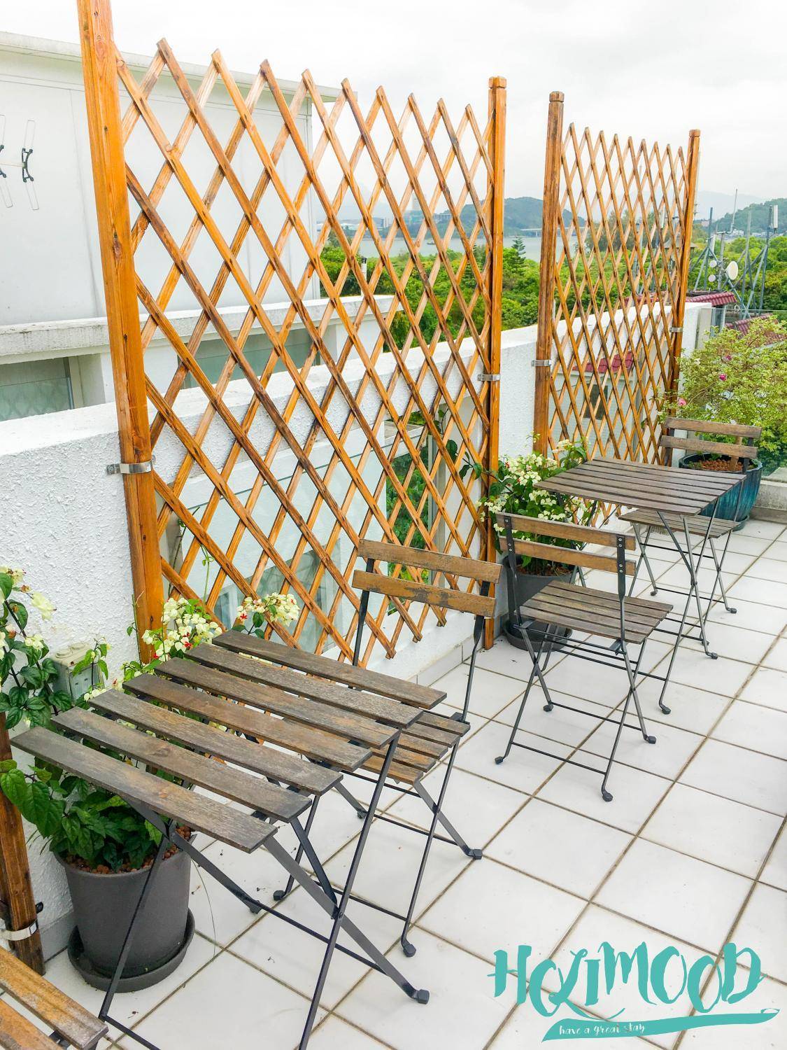 大嶼山城市綠洲民宿 東涌鄉村雙人露台房 2C 10