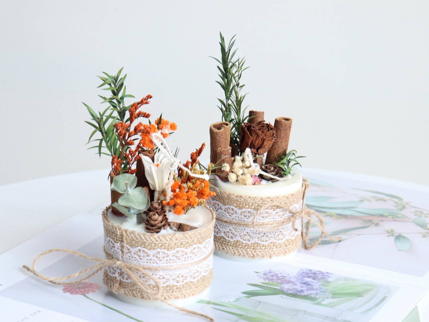 The Lucky Ones Candle Studio 蠟燭證書班及工作坊 【花園森林系】草本花園蠟燭工作坊 1