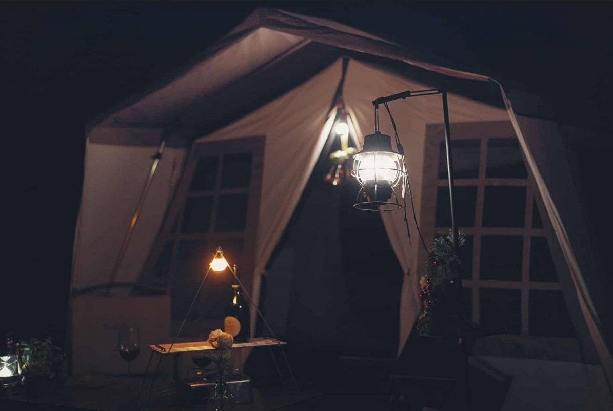 AutoCamper 【Japanese Vintage Camping Style】 Ogawa Glazed Window White Tent Package (2 pax) 12