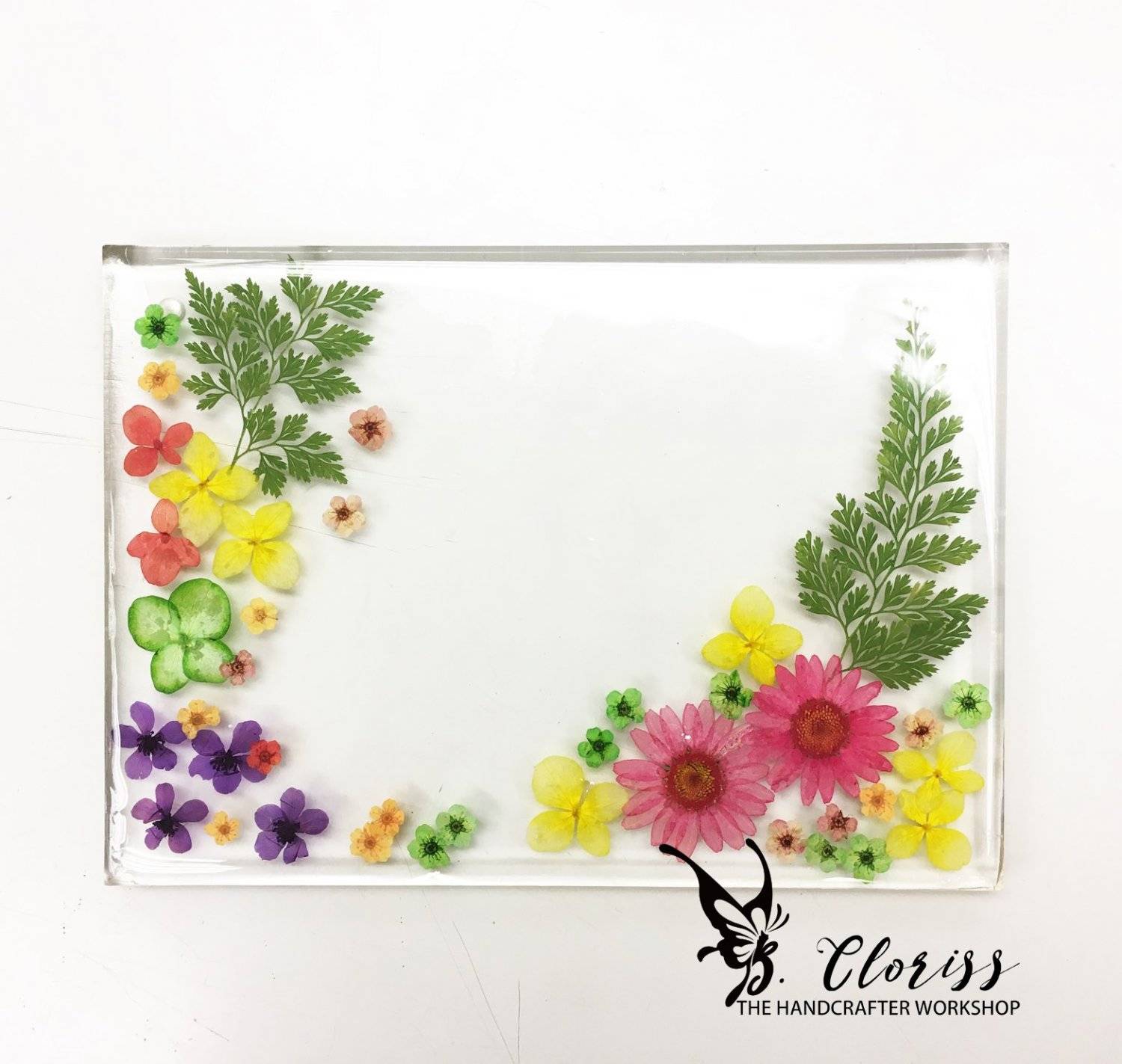 The Handcrafter Workshop 金屬工藝、皮革、押花工作坊、保鮮花 押花手作坊- 相架 Class C 9