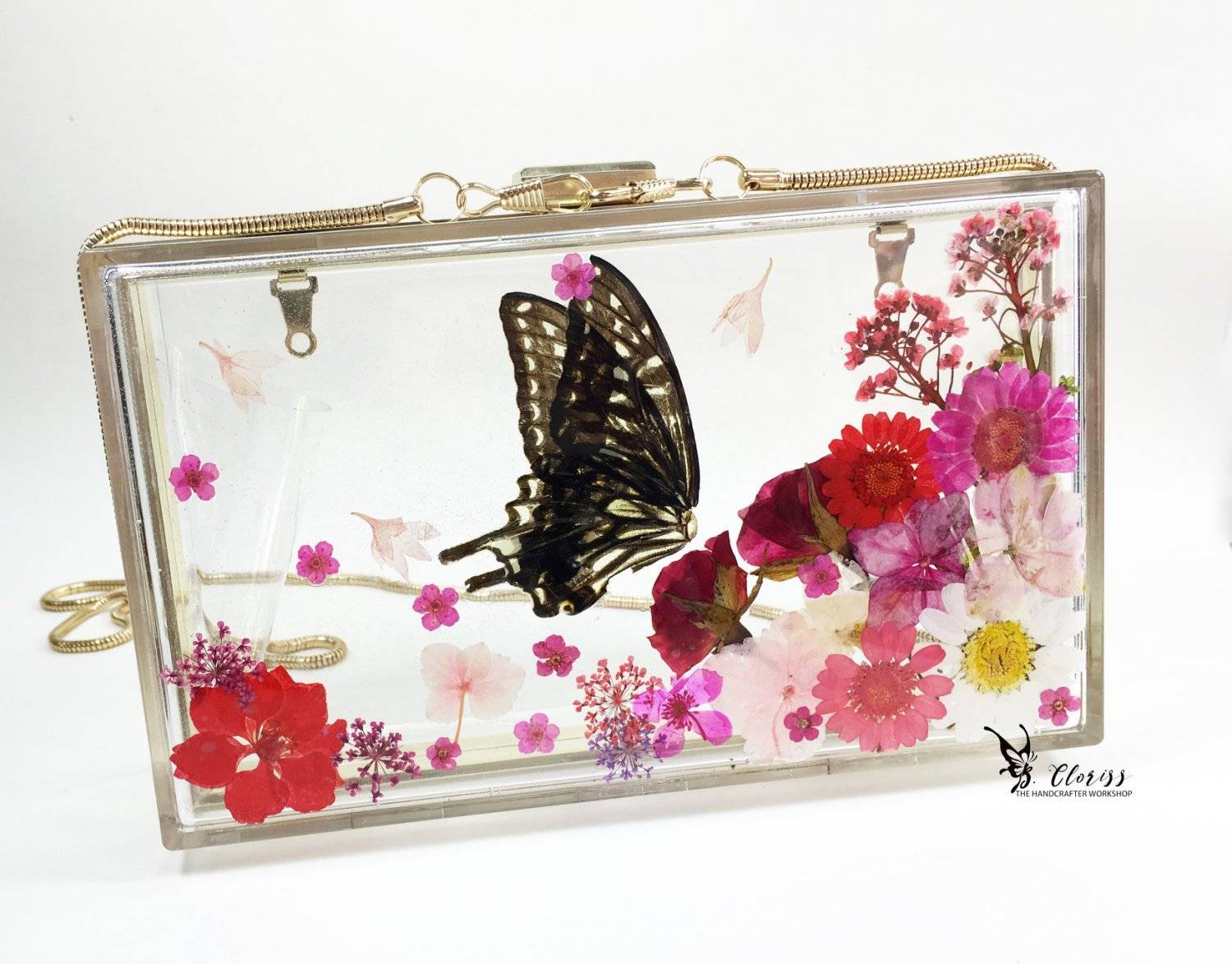 The Handcrafter Workshop 金屬工藝、皮革、押花工作坊、保鮮花 押花手作坊- 手提袋 Class D 9