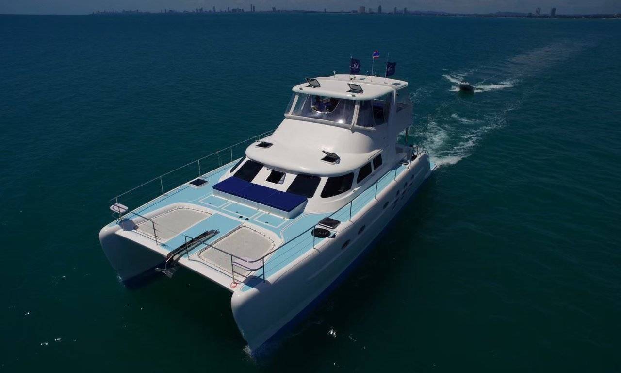 Holimood Int'l Thailand [專車酒店接送] 必試! Powerplay 52英尺雙體遊艇| 芭堤雅出海Chill正包船一天遊 5