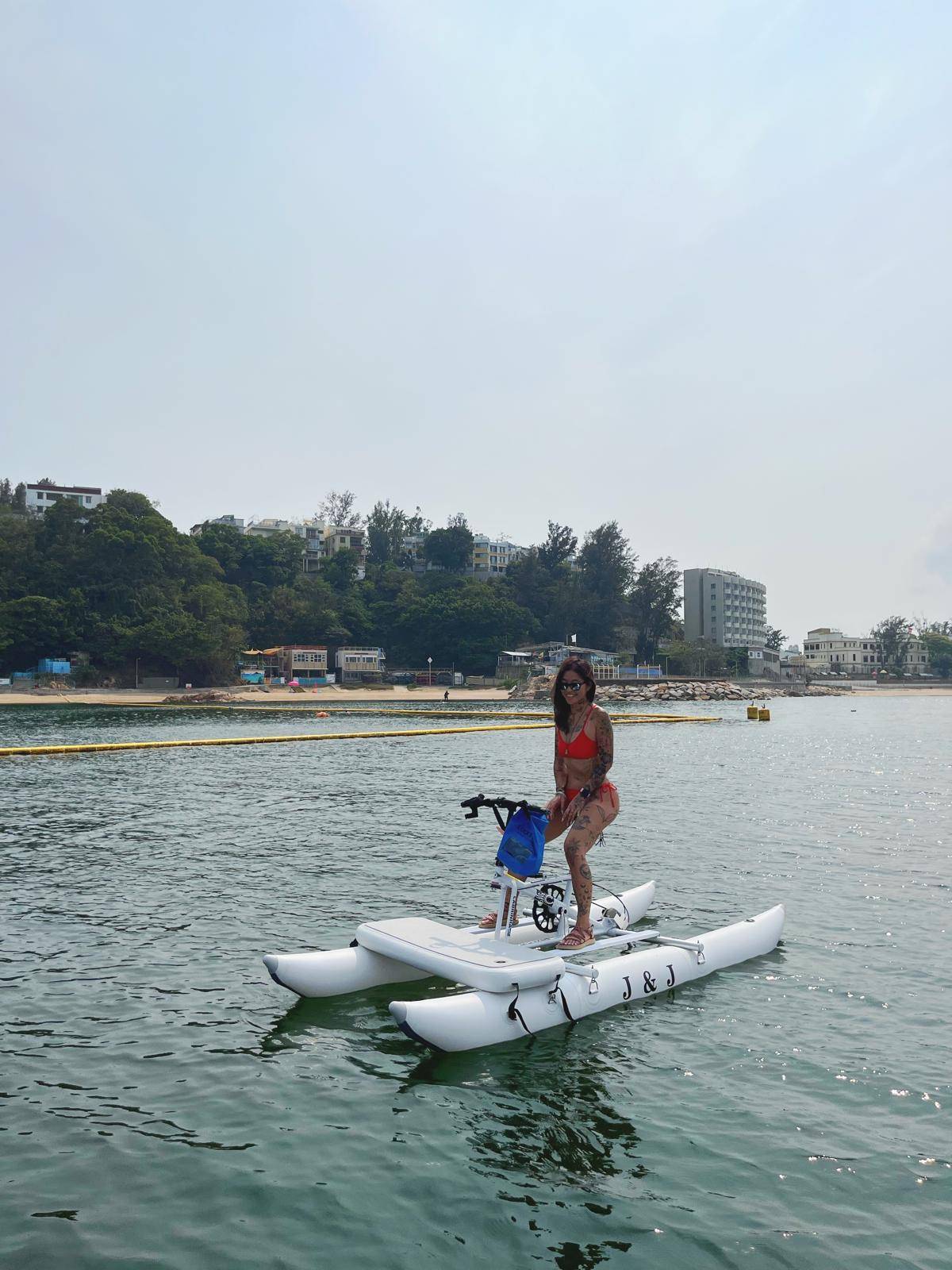 長洲J&J水上活動中心 | 長洲獨木舟租借·觀音灣水上活動 【長洲觀音灣】水上單車服務 器材租用(包教學） 11