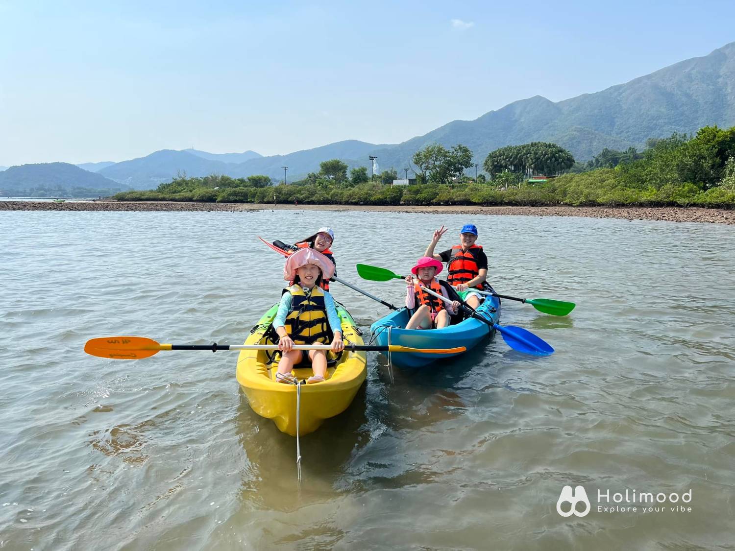 大尾篤BBQ - 鴻運燒烤煌｜任食燒烤＋水上樂園＋兒童設施 【大埔大美督】單人獨木舟/ 雙人獨木舟/ 直立板租借 (可泊車、可加4小時任食燒烤) 3