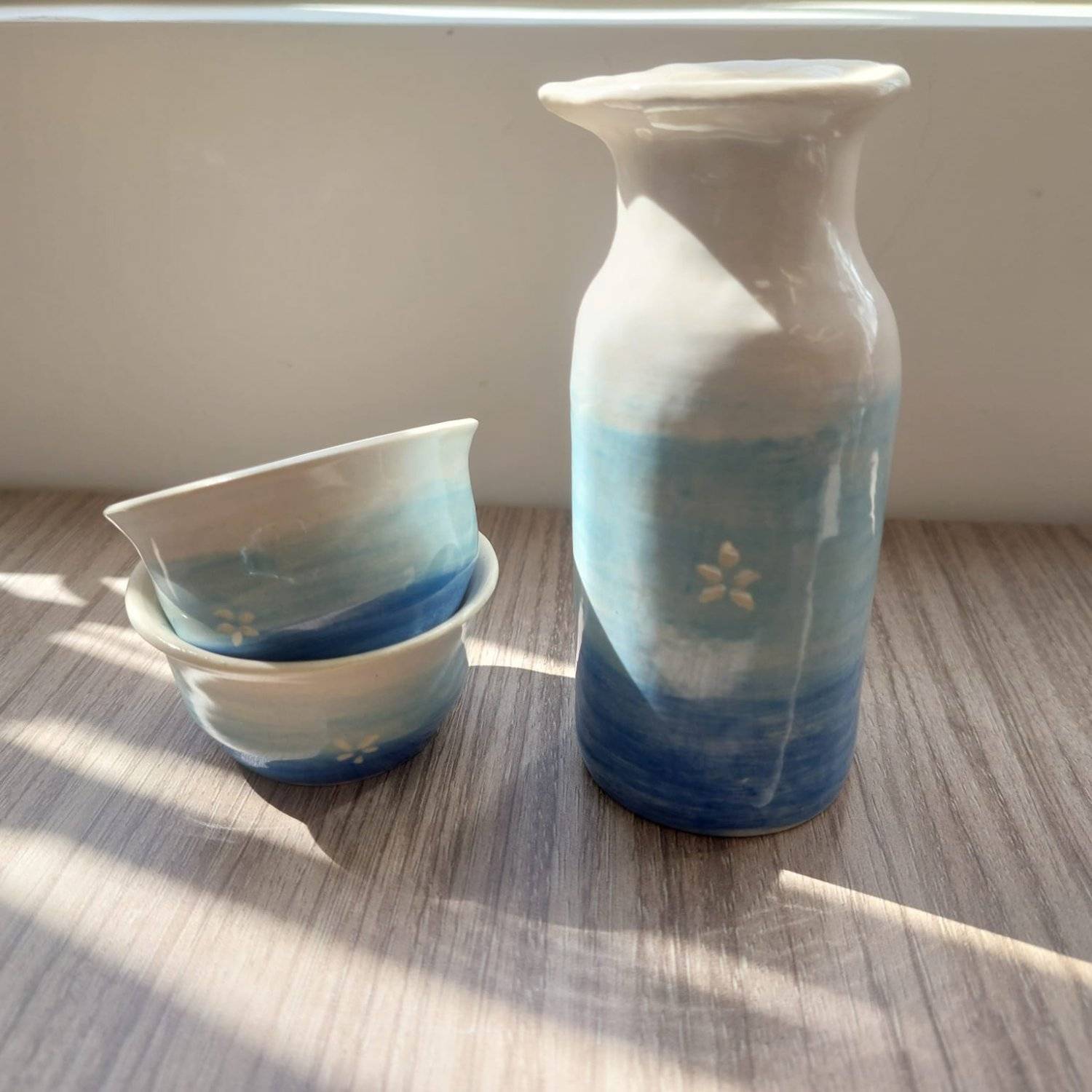 思陶藝術工作室 【手捏陶瓷工作坊】— 清酒套裝 SAKE SET 3