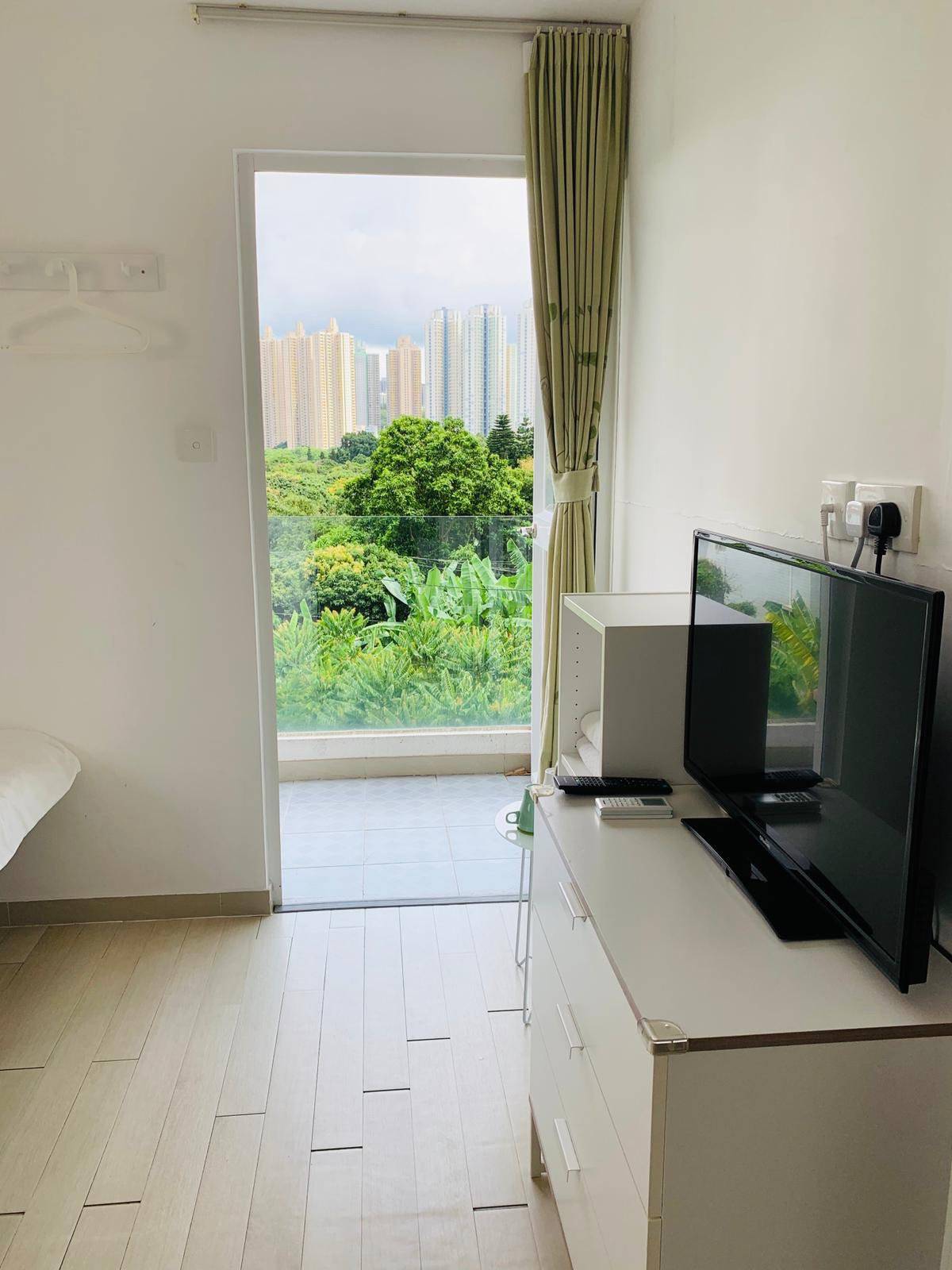 大嶼山城市綠洲民宿 東涌鄉村雙床雙人露台房 3D 4