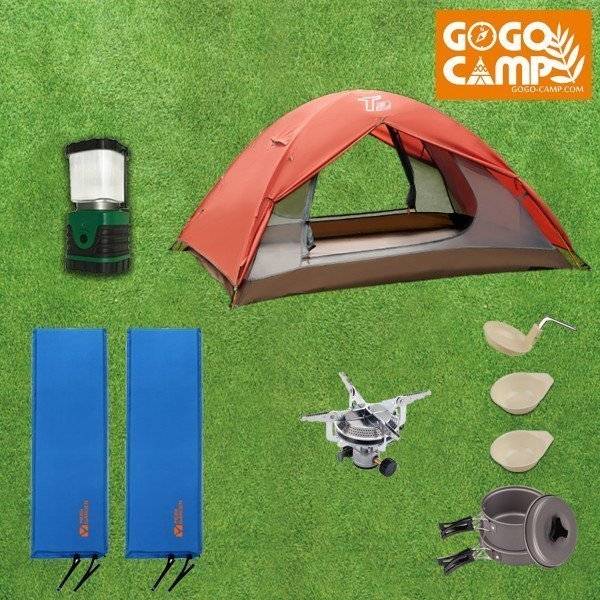GOGO CAMP COMPANY 【指定營地直送】租借基本2-4人露營用具套裝 3