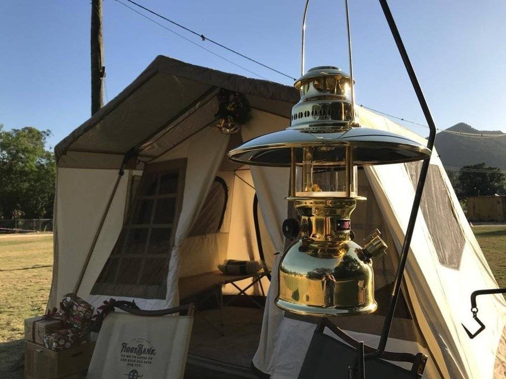 AutoCamper 【Japanese Vintage Camping Style】 Ogawa Glazed Window White Tent Package (2 pax) 19