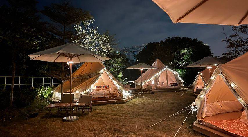 AutoCamper香港汽車露營 【山丘體驗】2人小島山屋 - 馬灣公園 3