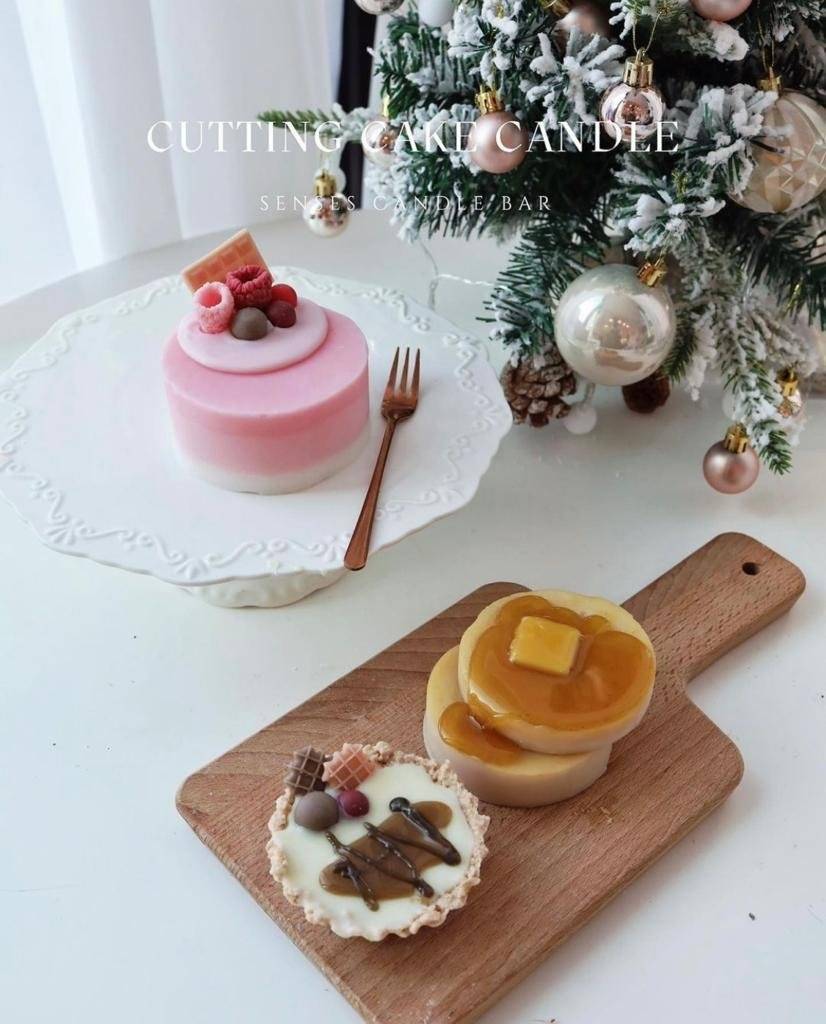 Senses Candle Studio Cutting Cake 蠟燭證書課程 1