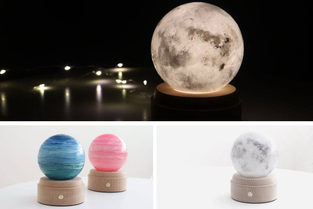 The Lucky Ones Candle Studio 蠟燭證書班及工作坊 【超夢幻治癒小物】漸層香氛蠟燭星球小夜燈工作坊 1