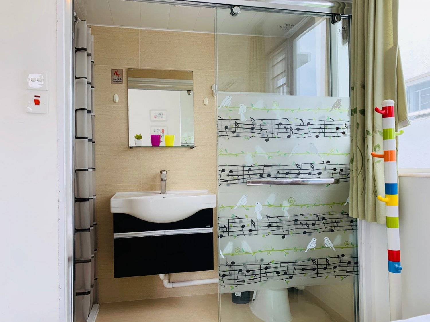 大嶼山城市綠洲民宿 東涌鄉村雙床雙人露台房 3D 5