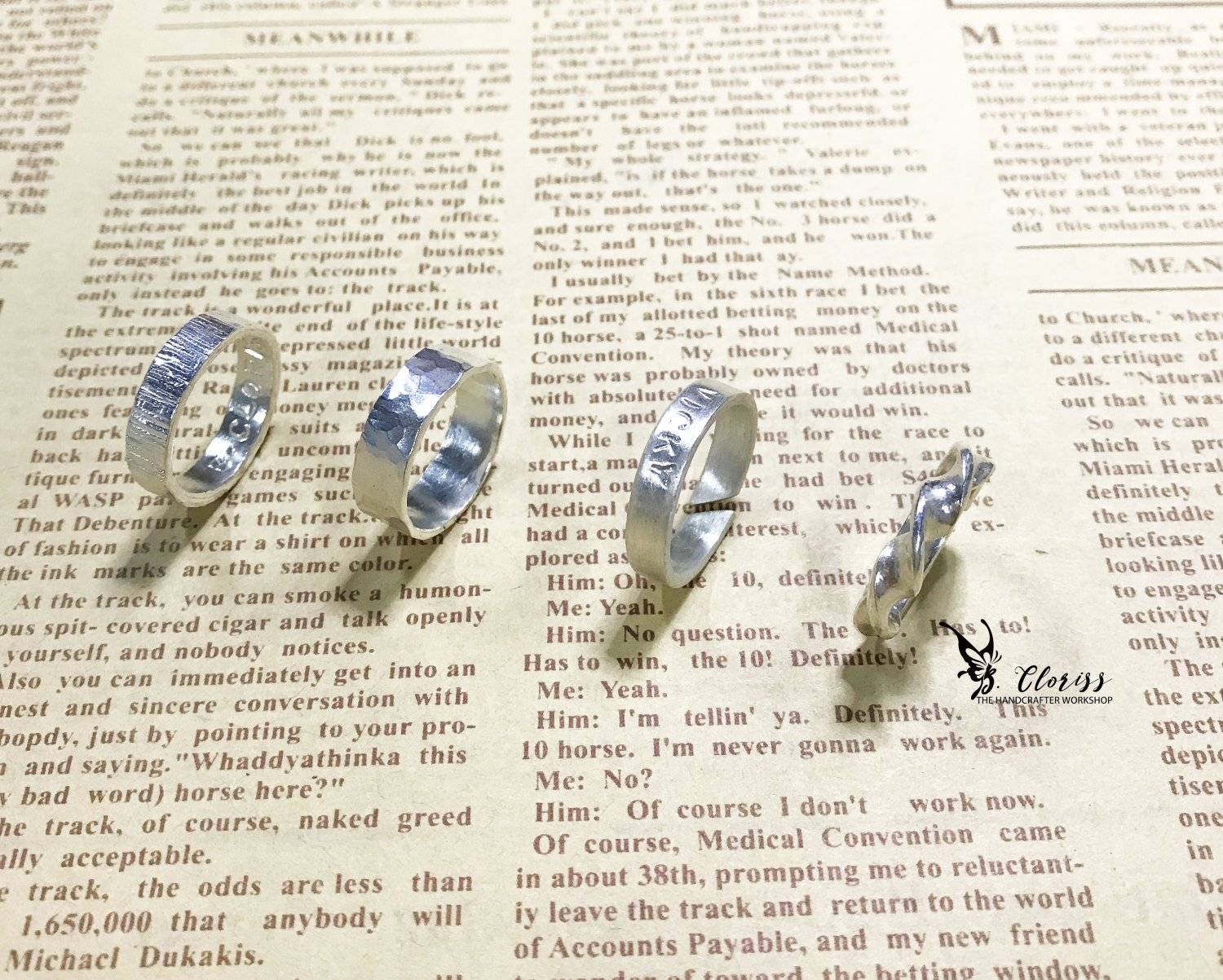 The Handcrafter Workshop 金屬工藝、皮革、押花工作坊、保鮮花 金屬工藝純銀製作體驗班 2