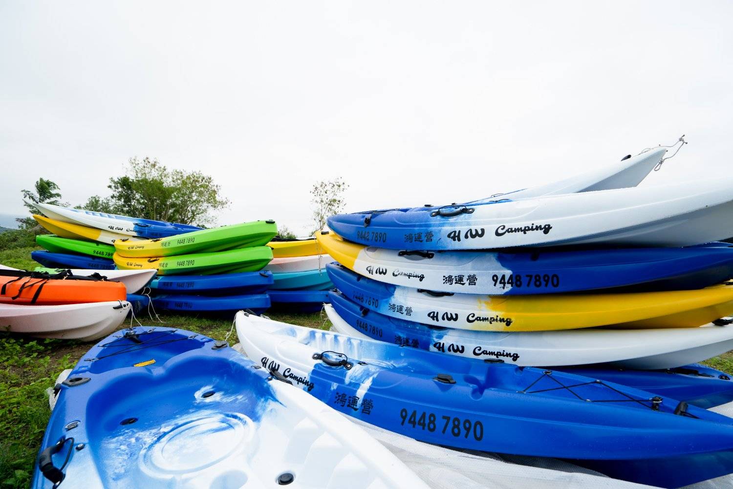 大尾篤BBQ - 鴻運燒烤煌｜任食燒烤＋水上樂園＋兒童設施 【大埔大美督】單人獨木舟/ 雙人獨木舟/ 直立板租借 (可泊車、可加4小時任食燒烤) 13