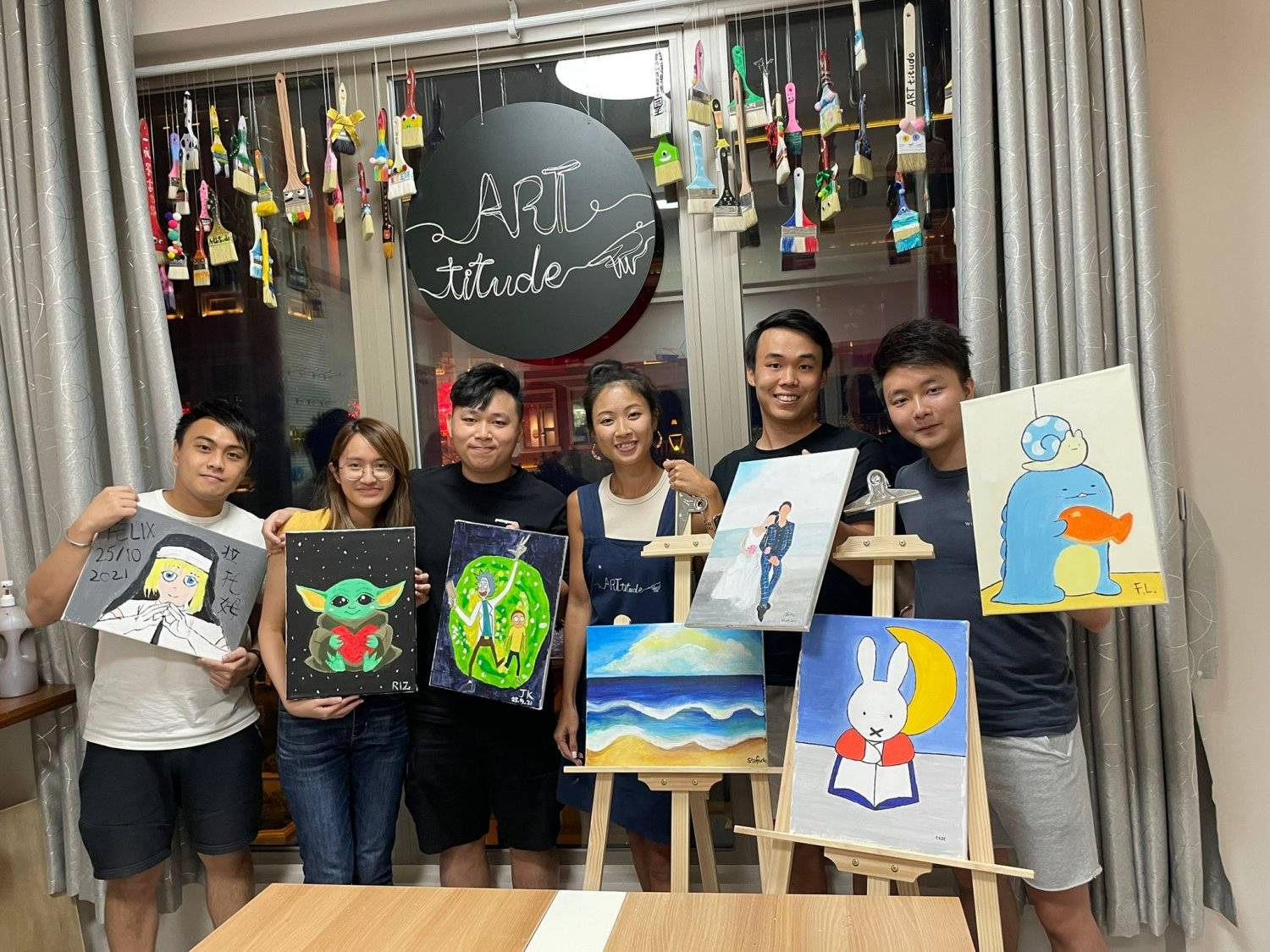 Arttitude 自助畫室 - 3小時即興藝術 6