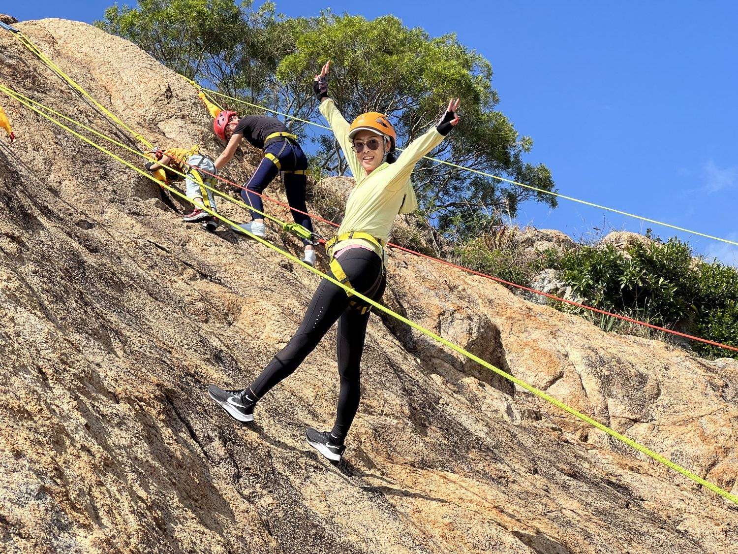 成峯歷奇 【長洲】成人沿繩下降+飛索體驗 4