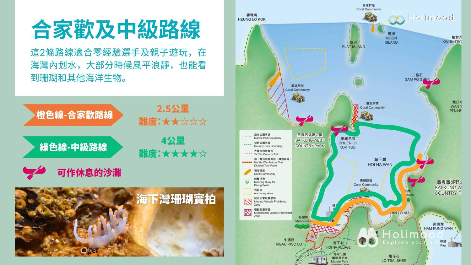 雲海(發記)士多 【西貢海下灣】 單人/ 雙人獨木舟/ 直立板租借（淡水冲身+獨立更衣室） 12