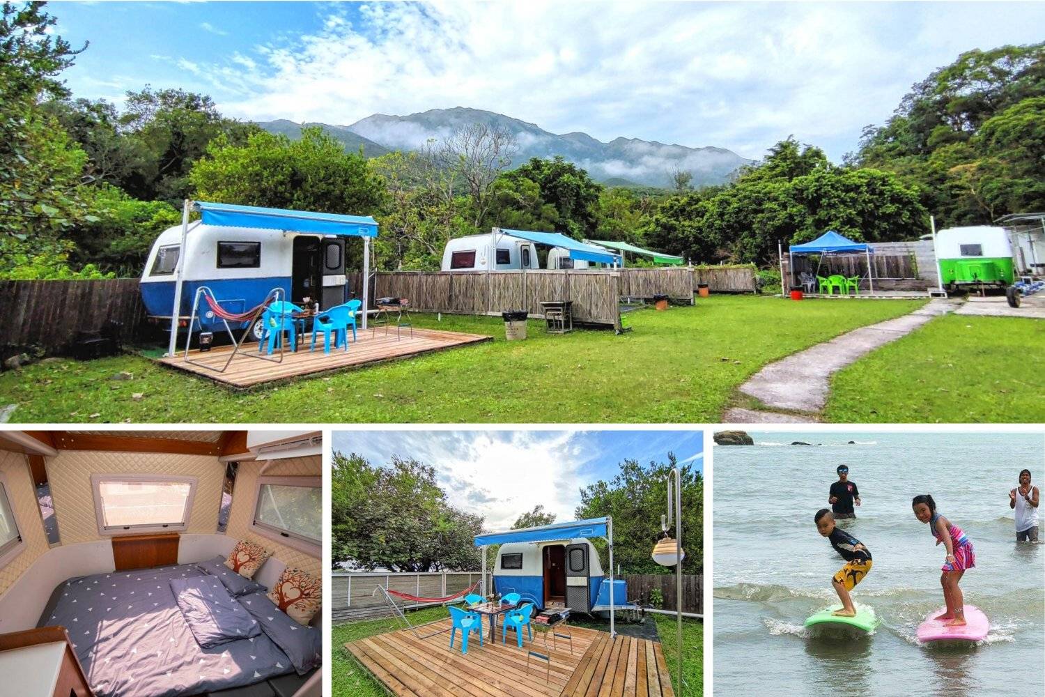 浪高長岸 - 大嶼山長沙沙灘水上活動及Glamping體驗 【浪高長岸 】小型露營車連水上活動套票(2人) 1