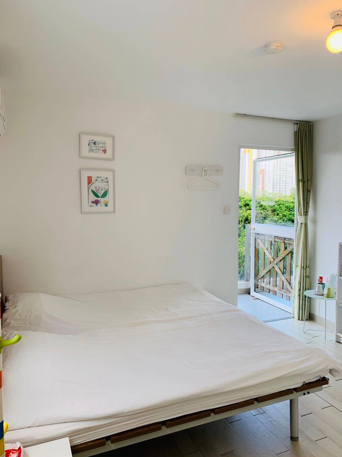 大嶼山城市綠洲民宿 東涌鄉村雙床雙人露台房 3D 3