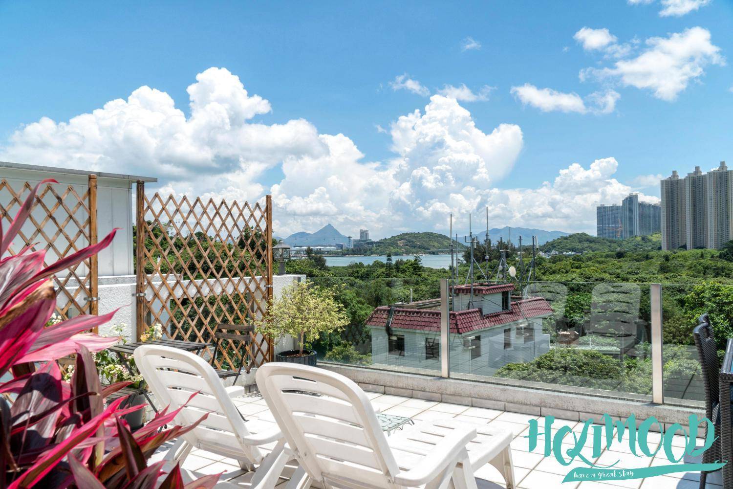 大嶼山城市綠洲民宿 東涌鄉村雙人露台房 2C 19