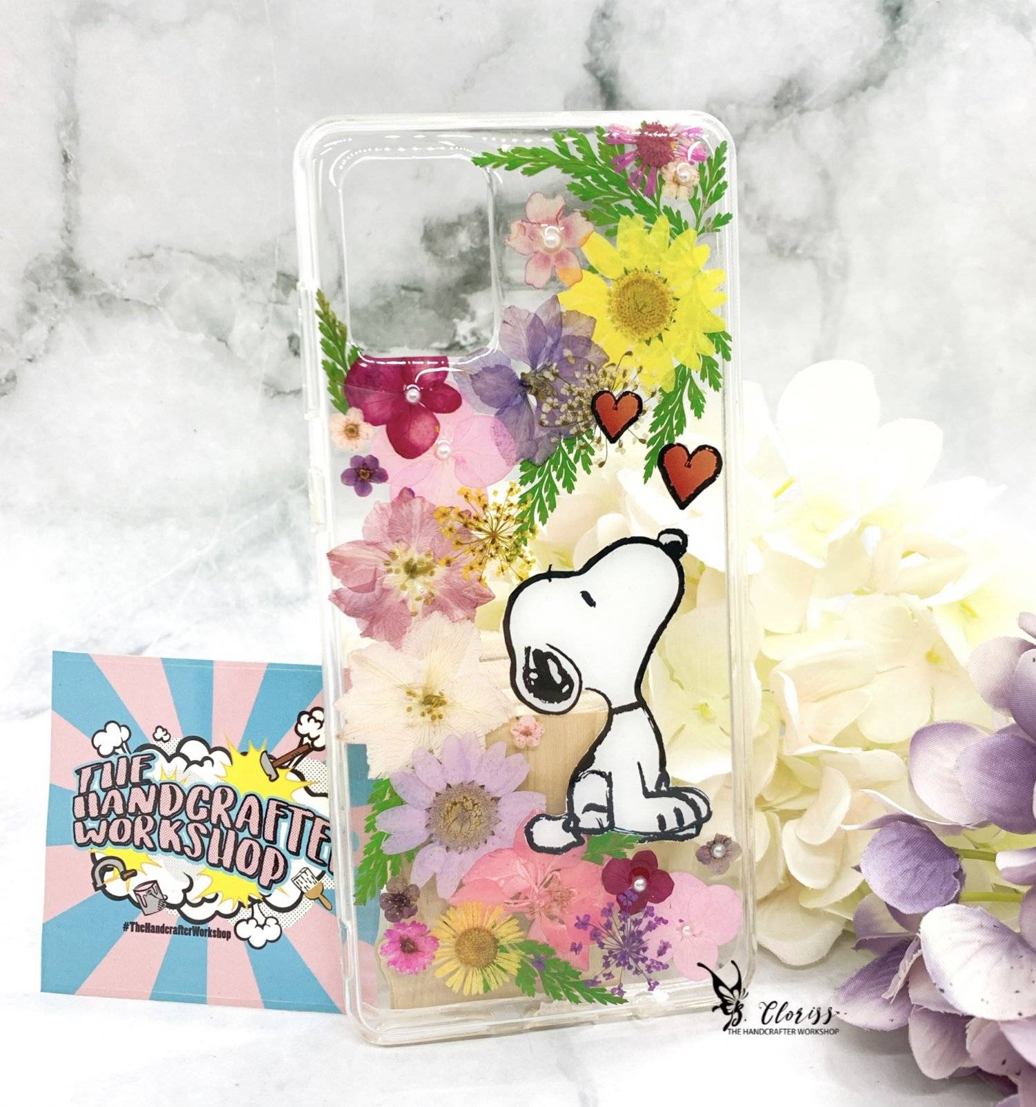 The Handcrafter Workshop 金屬工藝、皮革、押花工作坊、保鮮花 押花手作坊- 精選用品 Class B 17