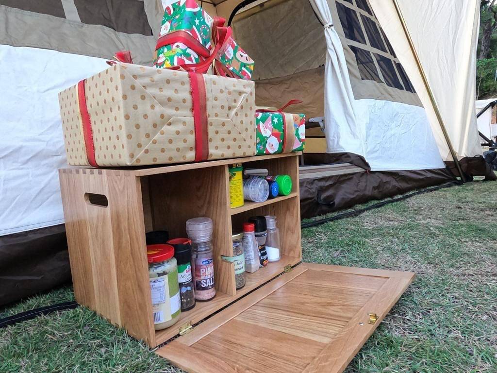 AutoCamper香港汽車露營 【日系復古露營風】 Ogawa 格紋窗精致別墅級卡其色帳蓬套票(2-3人) 13