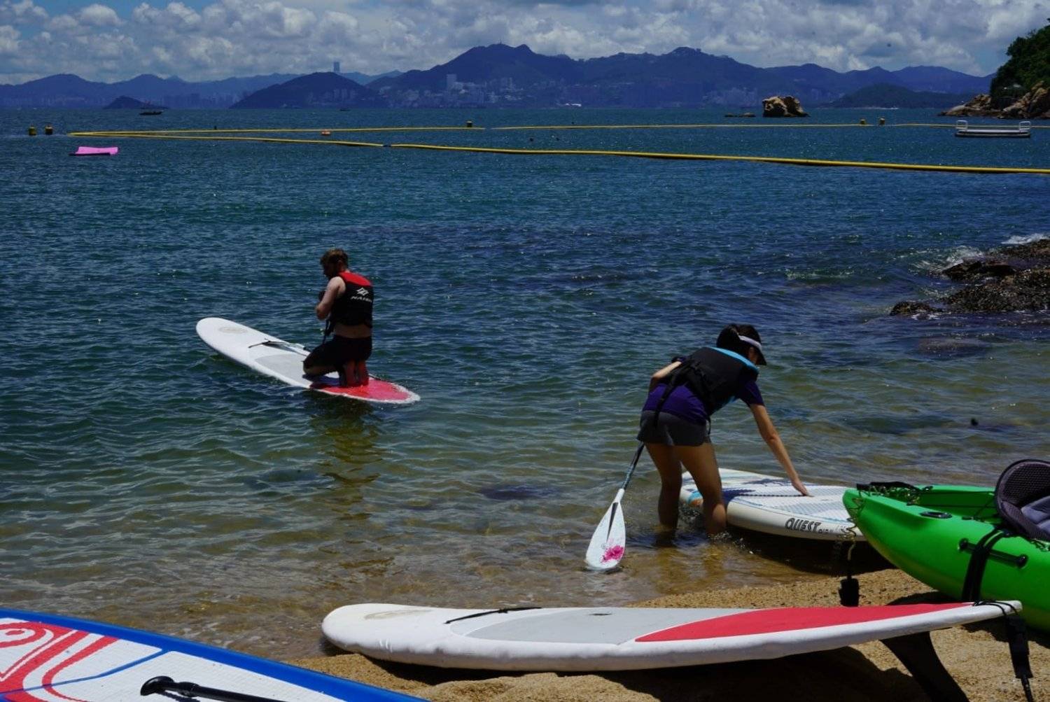 長洲J&J水上活動中心 | 長洲獨木舟租借·觀音灣水上活動 【長洲觀音灣】四小時水上活動任玩套票 (包SUP/ 獨木舟/ 浮墊/ 沙灘網球) 7