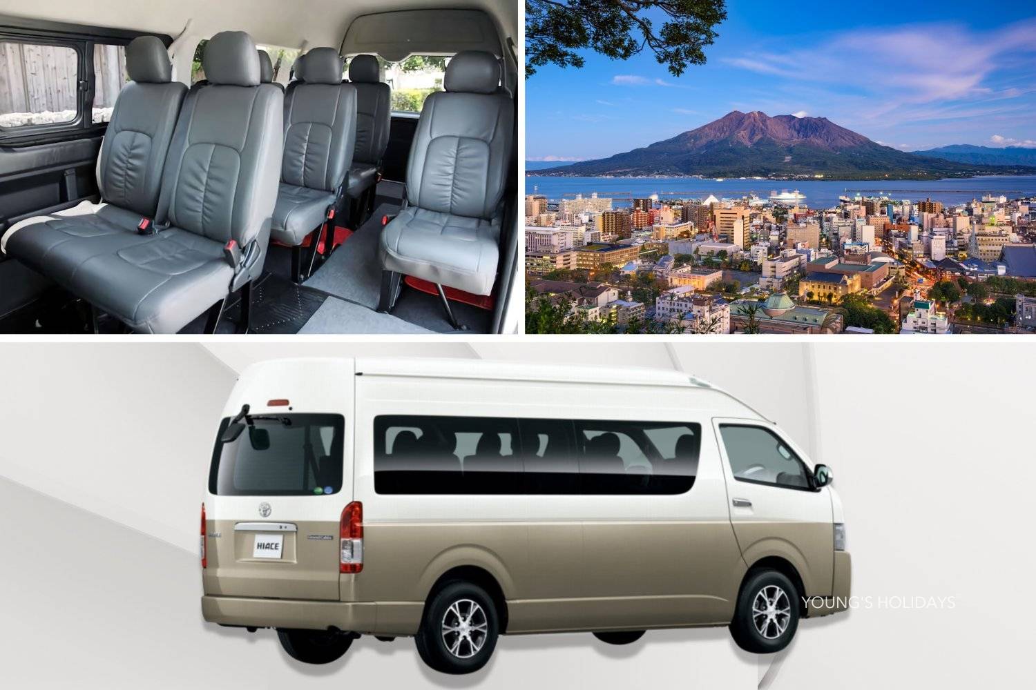 Youngs Holiday 悠揚假期 - 潛水旅遊、自駕遊、日本露營車 【機場接送】鹿兒島機場單程鹿兒島市區接送機服務(7/10人車) 1