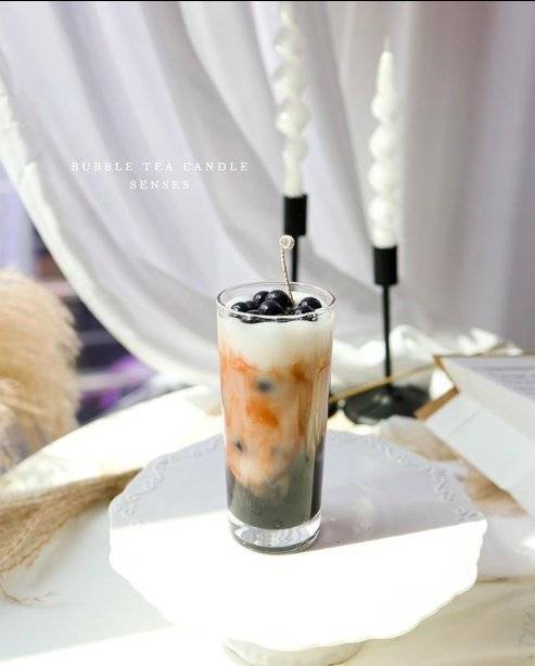 Senses Candle Studio 珍珠奶茶蠟燭工作坊 Bubble tea candle workshop 2