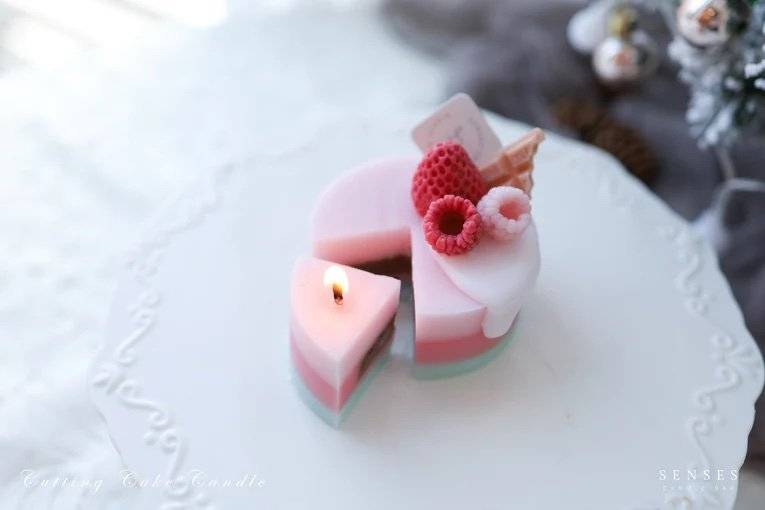 Senses Candle Studio Cutting Cake 蠟燭證書課程 2