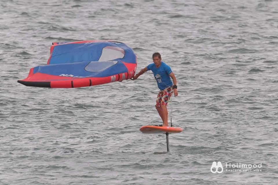 長洲J&J水上活動中心 | 長洲獨木舟租借·觀音灣水上活動 【長洲觀音灣】滑浪風翼（Wingfoil）體驗 - 連教練指導 1