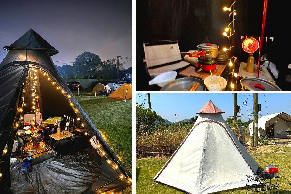 NutsCamping 【新蒲崗取還】2-6人 印第安 Sitting Room租借套裝 1