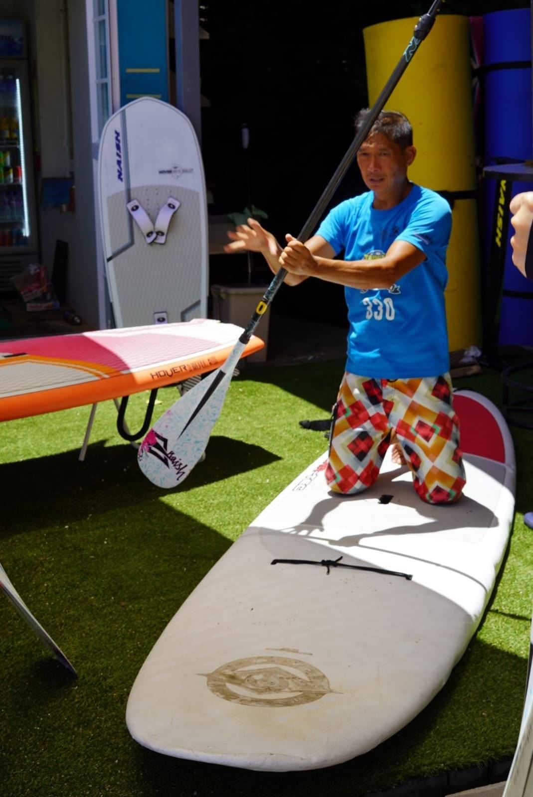 長洲J&J水上活動中心 | 長洲獨木舟租借·觀音灣水上活動 【長洲觀音灣】四小時水上活動任玩套票 (包SUP/ 獨木舟/ 浮墊/ 沙灘網球) 8