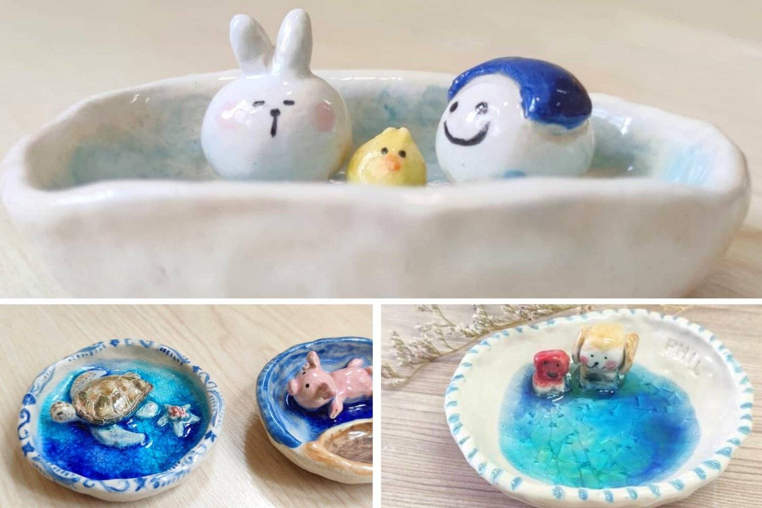 思陶藝術工作室 【手捏陶瓷工作坊】— 親子手捏陶藝 1