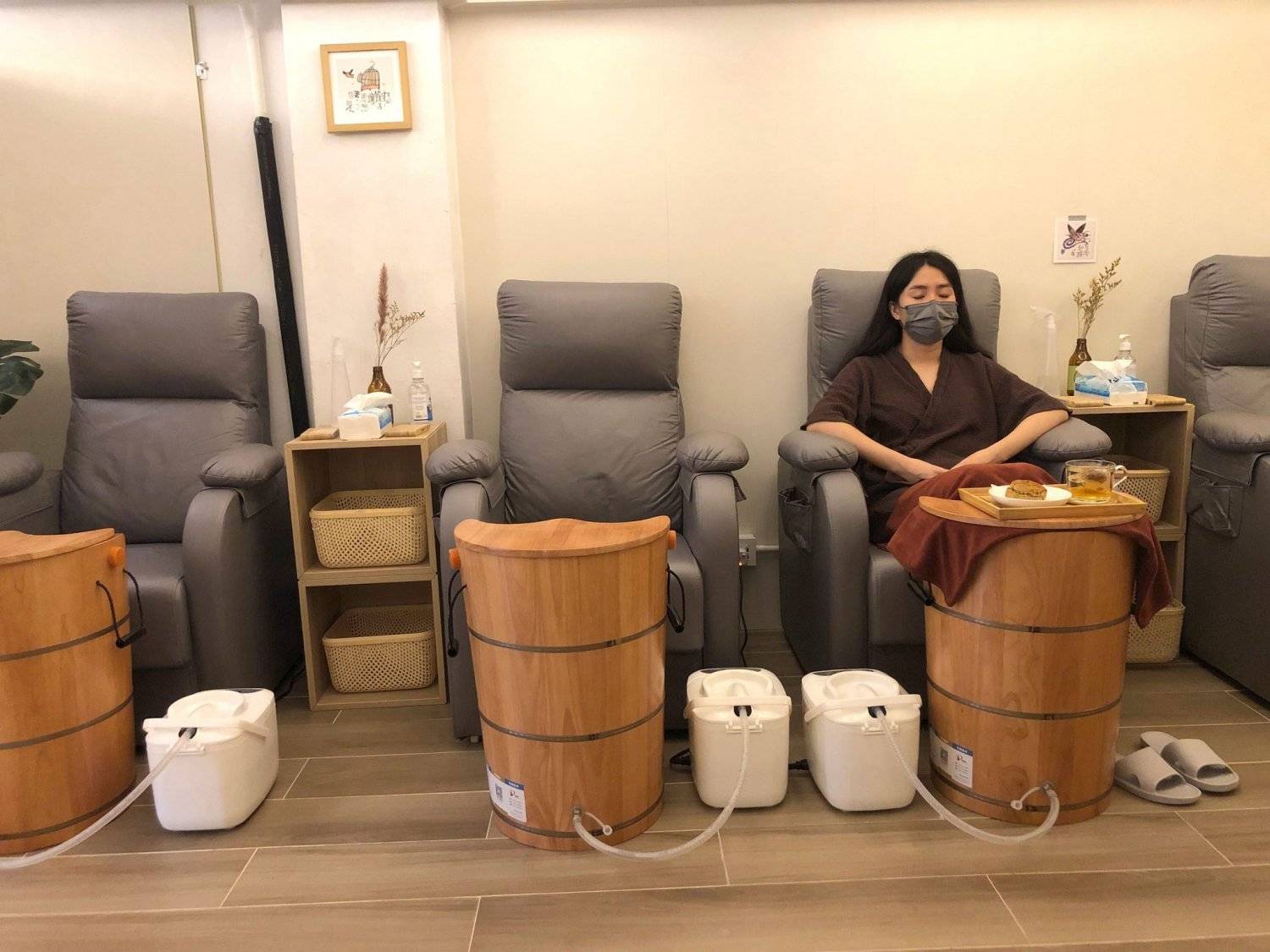 足願平安 長洲養生蒸浴服務 (包烏龍茶鬆餅+養生茶）獨家優惠-送台灣品牌的獨立包裝蒸腳包 3