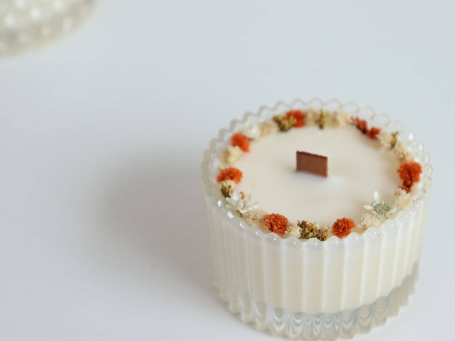 The Lucky Ones Candle Studio 蠟燭證書班及工作坊 【森系小清新】韓式乾花香薰大豆蠟燭工作坊 6