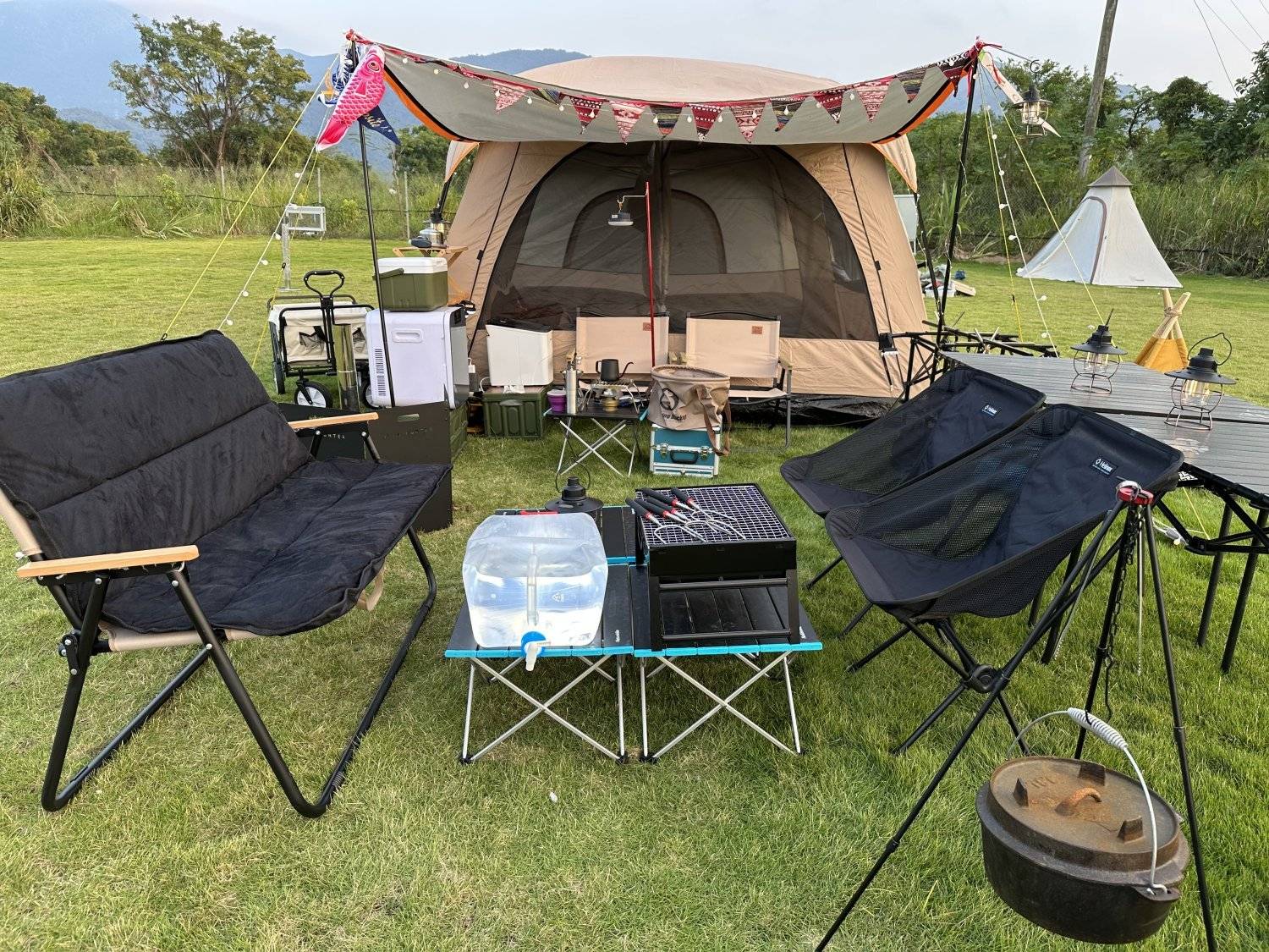 NutsCamping 【新蒲崗取還】2人Family Set露營套裝租借 2