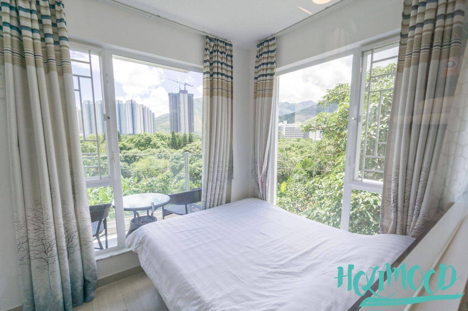 大嶼山城市綠洲民宿 東涌鄉村雙人露台房 3C 2