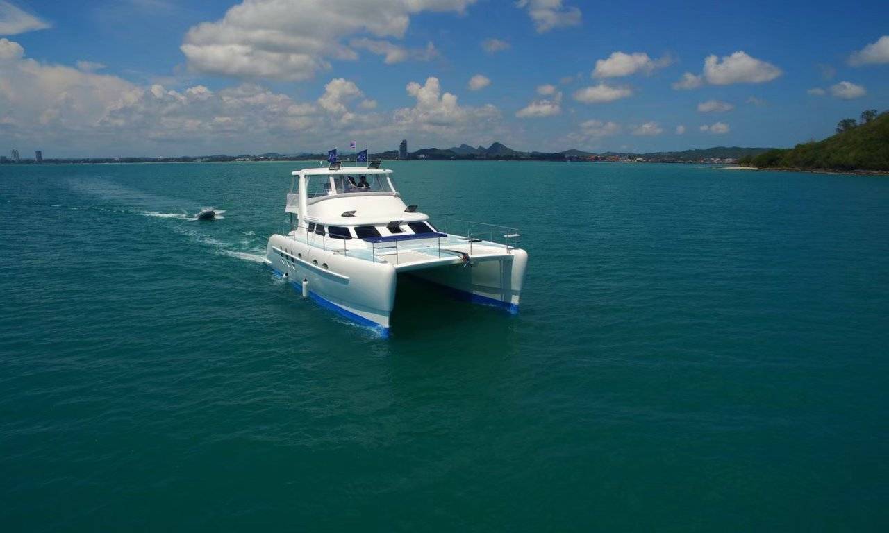 Holimood Int'l Thailand [專車酒店接送] 必試! Powerplay 52英尺雙體遊艇| 芭堤雅出海Chill正包船一天遊 19