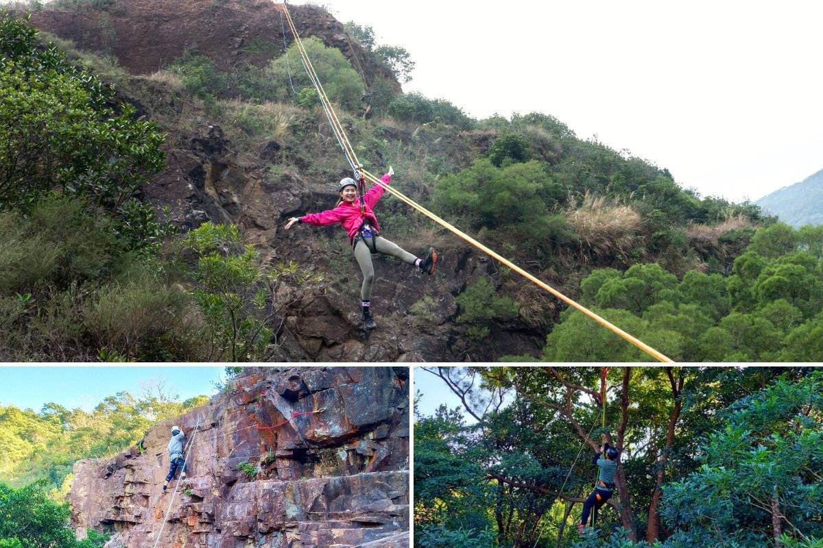 Rope3Style 【馬鞍山 - 全港唯一穿越山谷百米】飛索秘境之旅 1