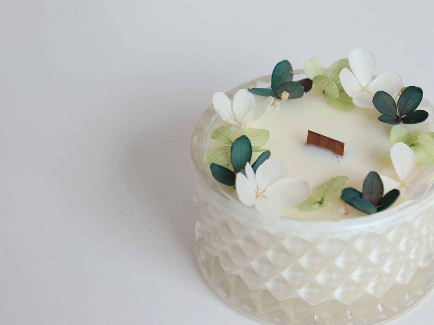 The Lucky Ones Candle Studio 蠟燭證書班及工作坊 【森系小清新】韓式乾花香薰大豆蠟燭工作坊 4