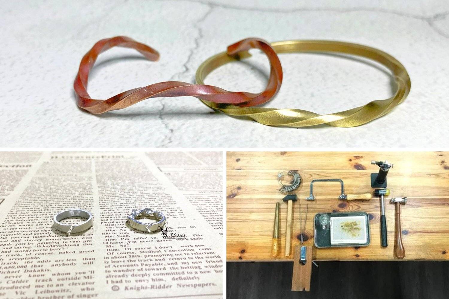 The Handcrafter Workshop 金屬工藝、皮革、押花工作坊、保鮮花 金屬工藝純銀製作體驗班 1