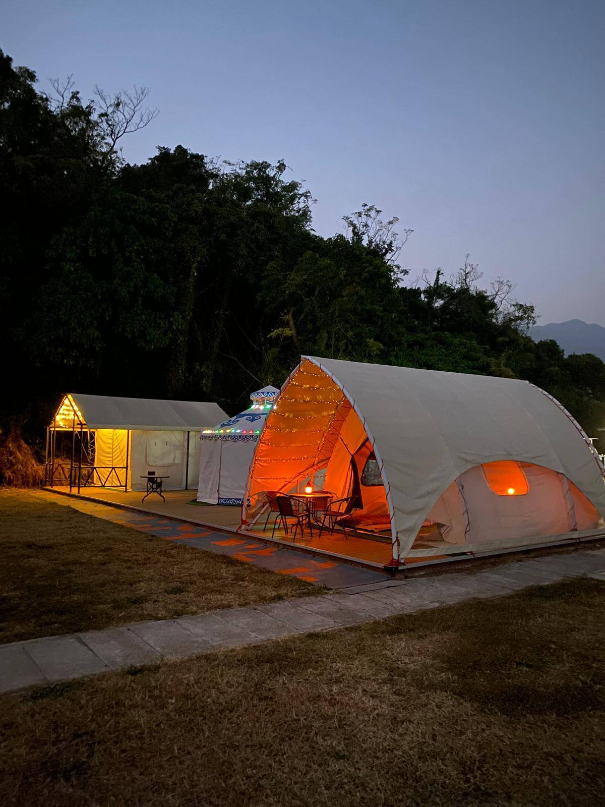 Nuts Camping 【Kam Tin Party Glamping】Yuen Long Giant Sailboat Camping Experience (6-8 people) 4