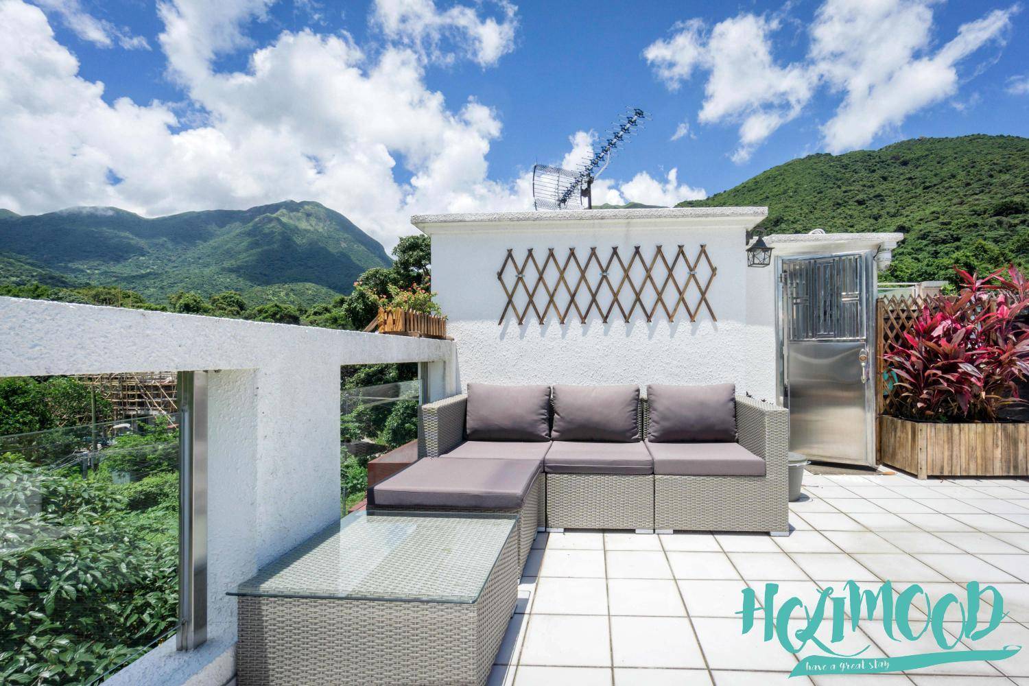 大嶼山城市綠洲民宿 東涌鄉村雙人露台房 3C 10