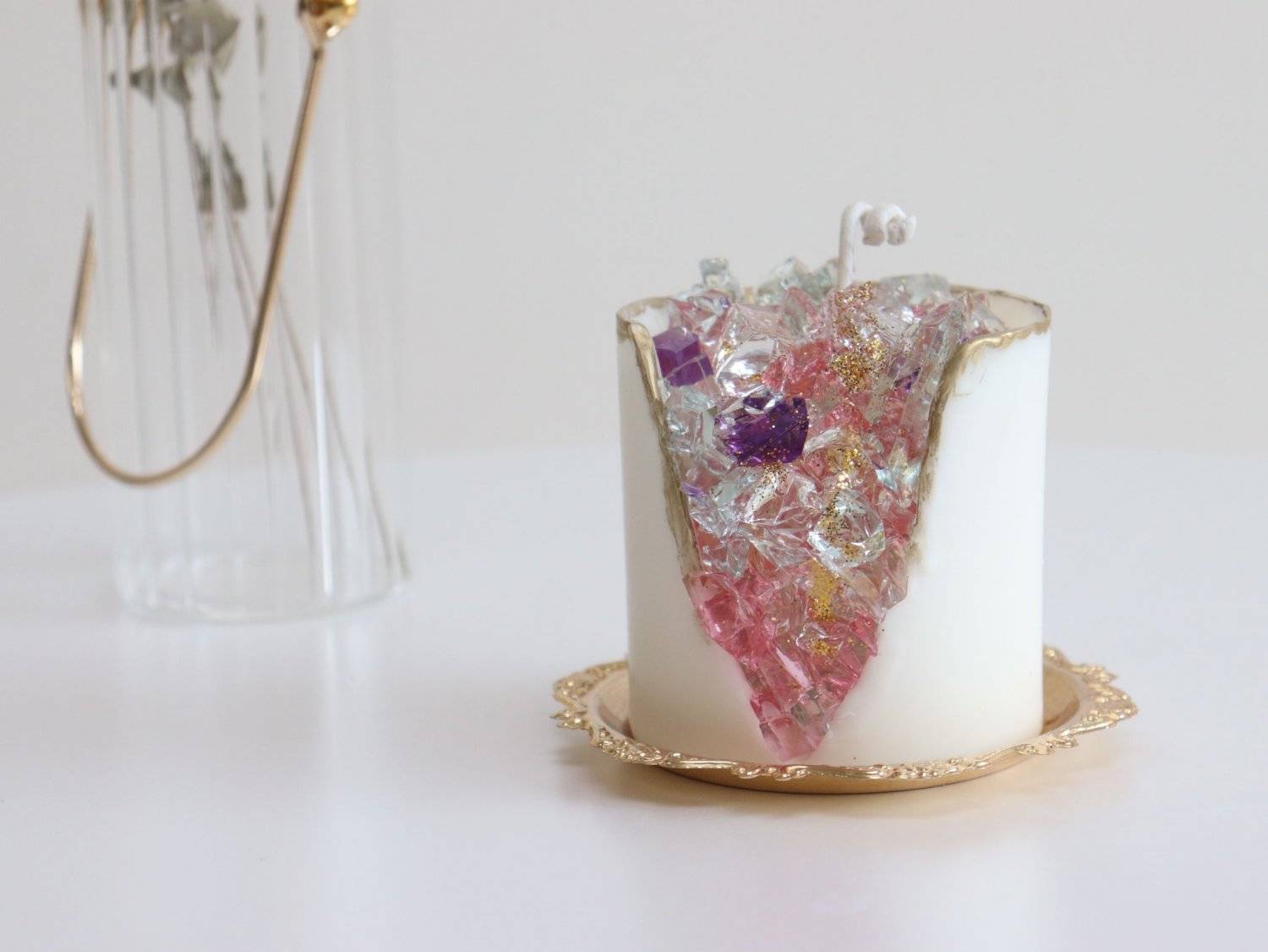 The Lucky Ones Candle Studio 蠟燭證書班及工作坊 水晶礦蠟燭工作坊 2